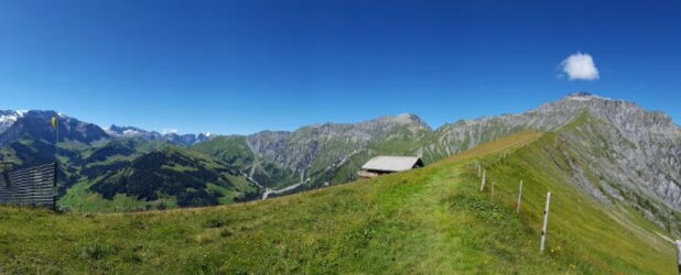 360 Grad Panorama Tschentenalp