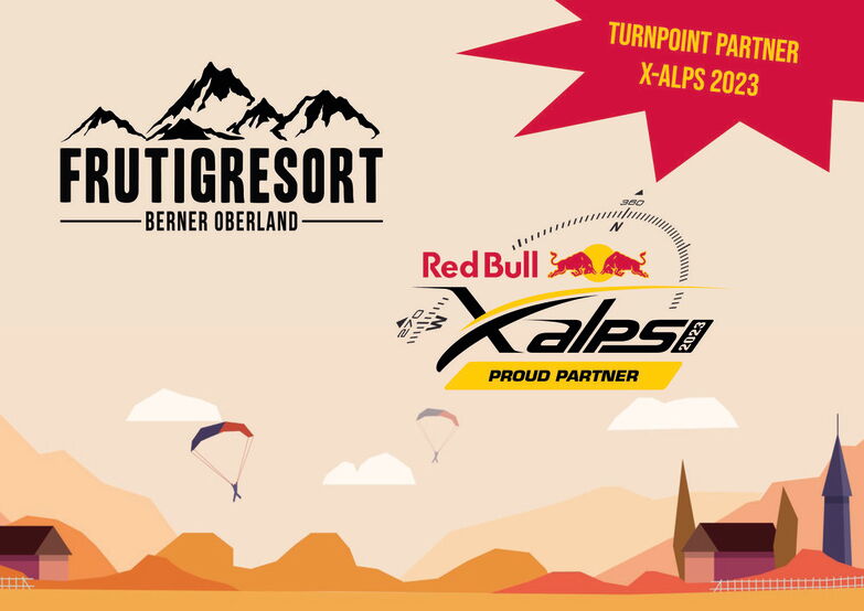 Plakat Redbull X-Alps 2023 Frutigressort